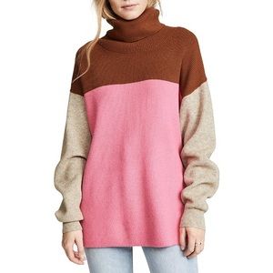 Free People Colorblock Sweater